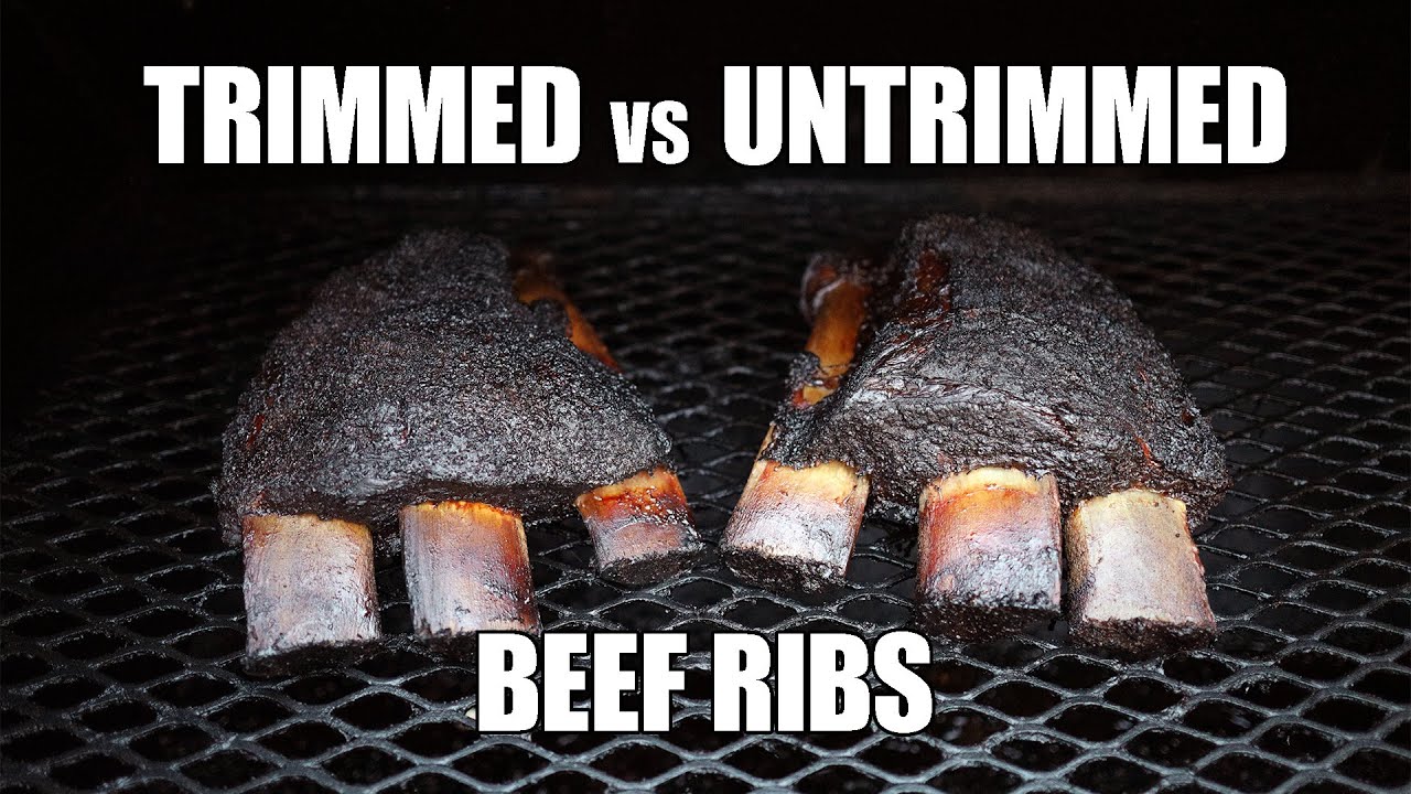 Trimmed vs Untrimmed - What's the Best Way to Cook Beef Ribs?