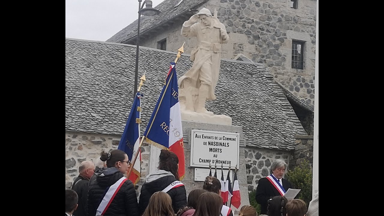 8 mai à Nasbinals - Les 80 ans de la Libération et l'inauguration du Monument aux morts
