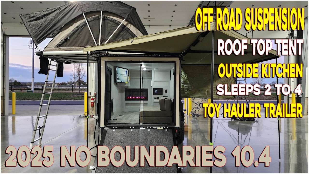 2025 No Boundaries 10.4 Overland Travel Trailer by Forestriver RVs at Couchs RV Nation - NOBO 10.4