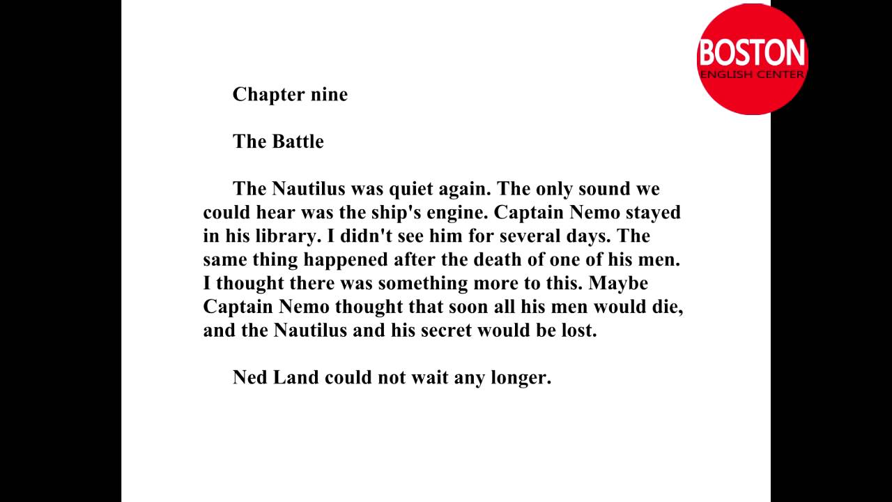 Learn English through story 20,000 Leagues Under the Sea Jules Verne