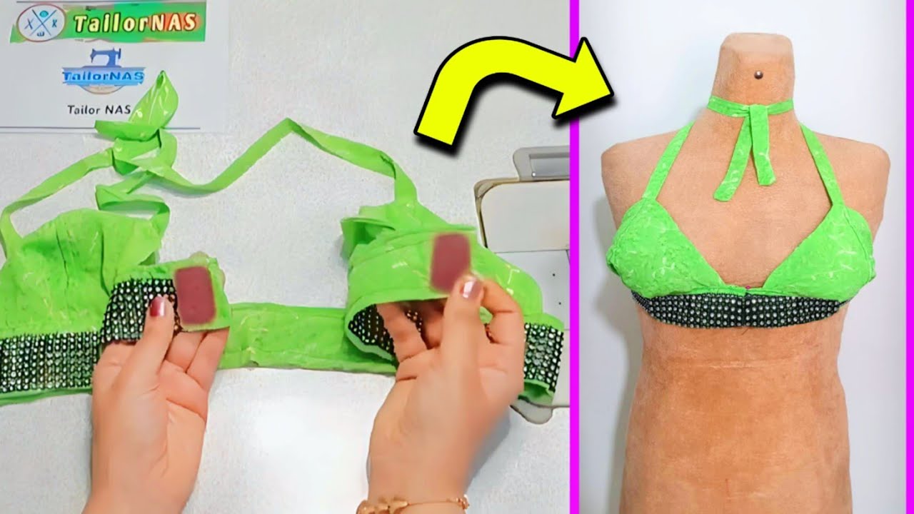 DIY BRA HACKS - THE EASIEST & BEST TUTORIAL TO SEW A BRA