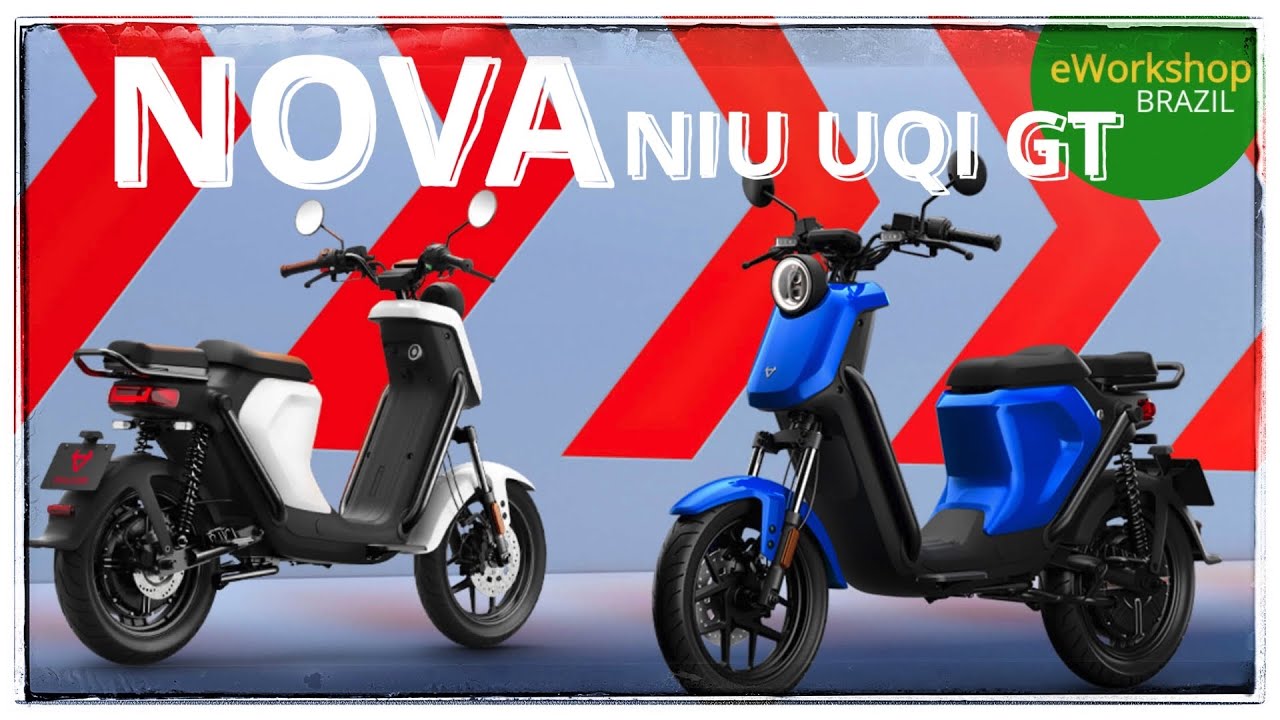 Nova Scooter Elétrica #NIU #UQI #GT primeiras impressões