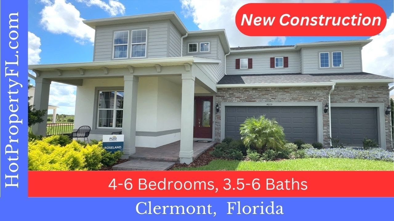Roseland Model  / Parkside Trails,  Pulte Home / Clermont, FL | New Home Tour