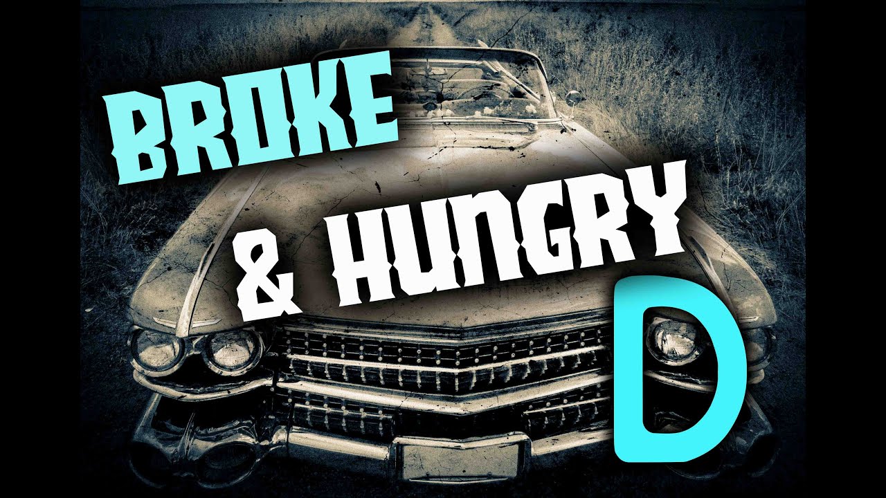 Blues Backing Track Jam - Ice B. - Chicago Blues Backing Track - Broke & Hungry  in D