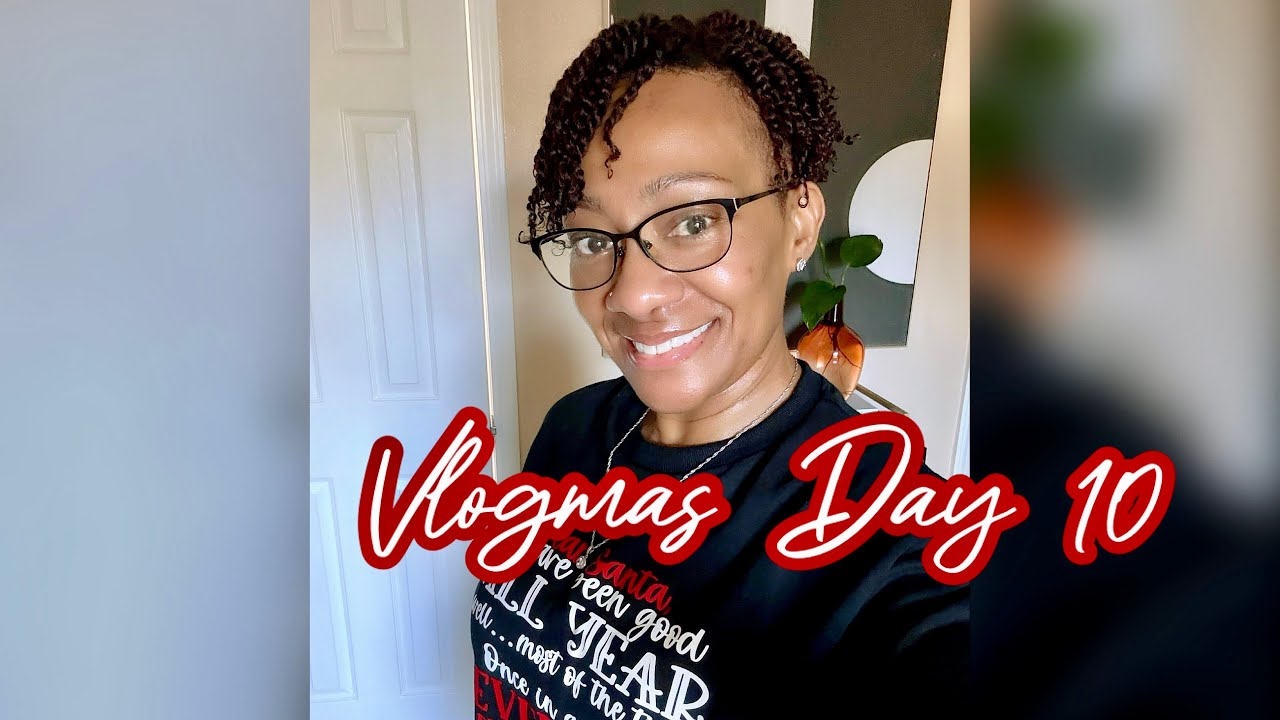 День 10 VLOGMAS | Делаю прическу + Обновление VLOGMAS... Давайте поболтаем!