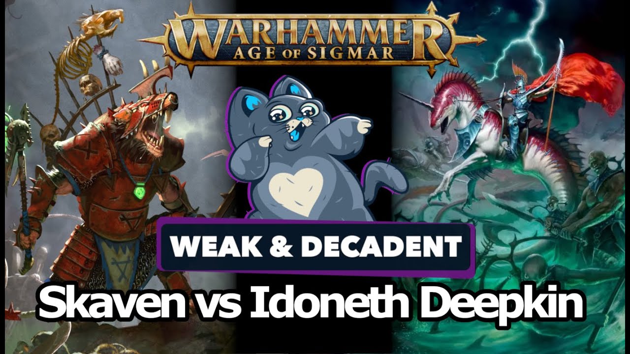 Skaven vs Idoneth Deepkin - Age of Sigmar Battle Report
