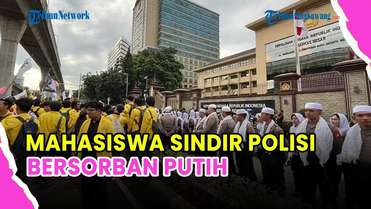 🔵 AKSI DI MABES POLRI MEMANAS! MAHASISWA TERIAK TUNTUT REFORMASI