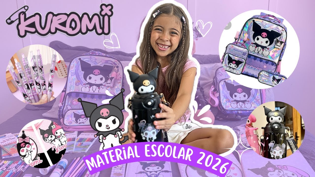 📚MATERIAL ESCOLAR KUROMI / 2026 💜