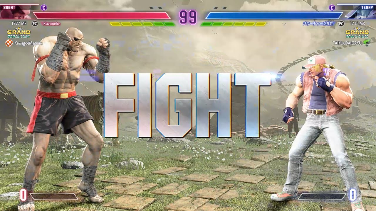 Street fighter 6 🔥 KAZUNOKO (Sagat) Vs MOMOI (Terry) 🔥 SF6 Sagat Day 1 Gameplay!