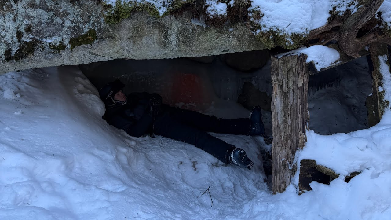 DEEP WOODS SKING IN NORTH CREEK (BAD IDEA)