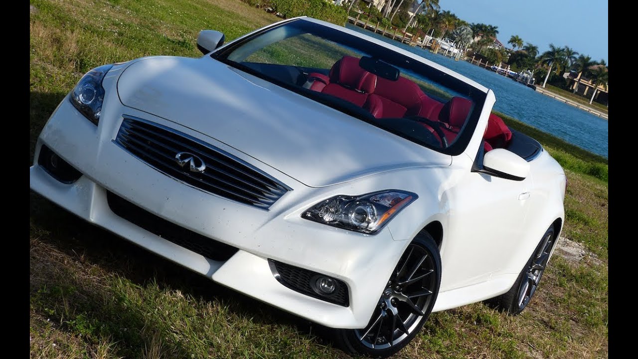 2013 Infiniti IPL G convertible 0-60 MPH Drive and review