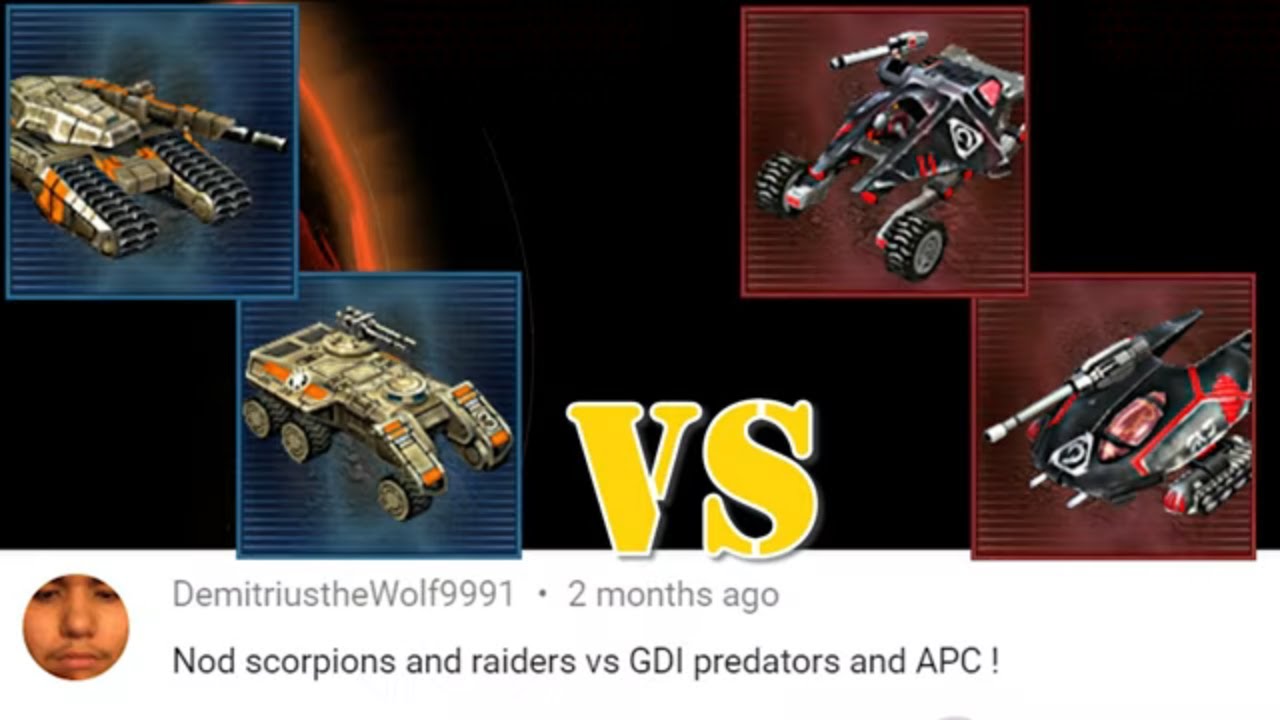 Scorpion & Buggy vs Predator & APC