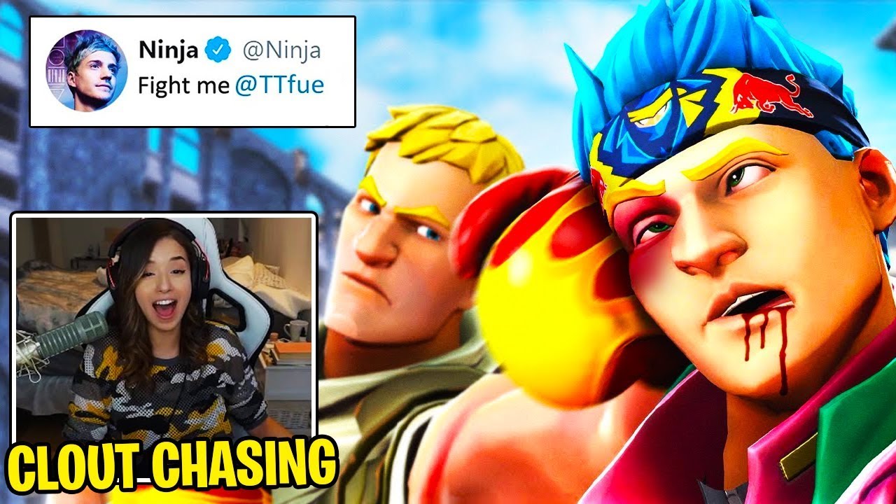 Pokimane Reacts to NINJA vs TFUE Boxing Match!!