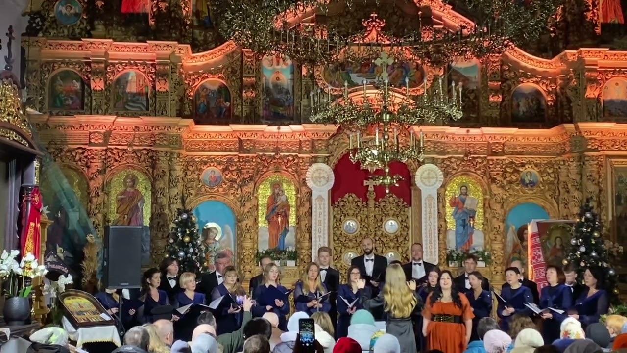 Колядка у кафедральному храмі Святої Катерини (ПЦУ) у Чернігові