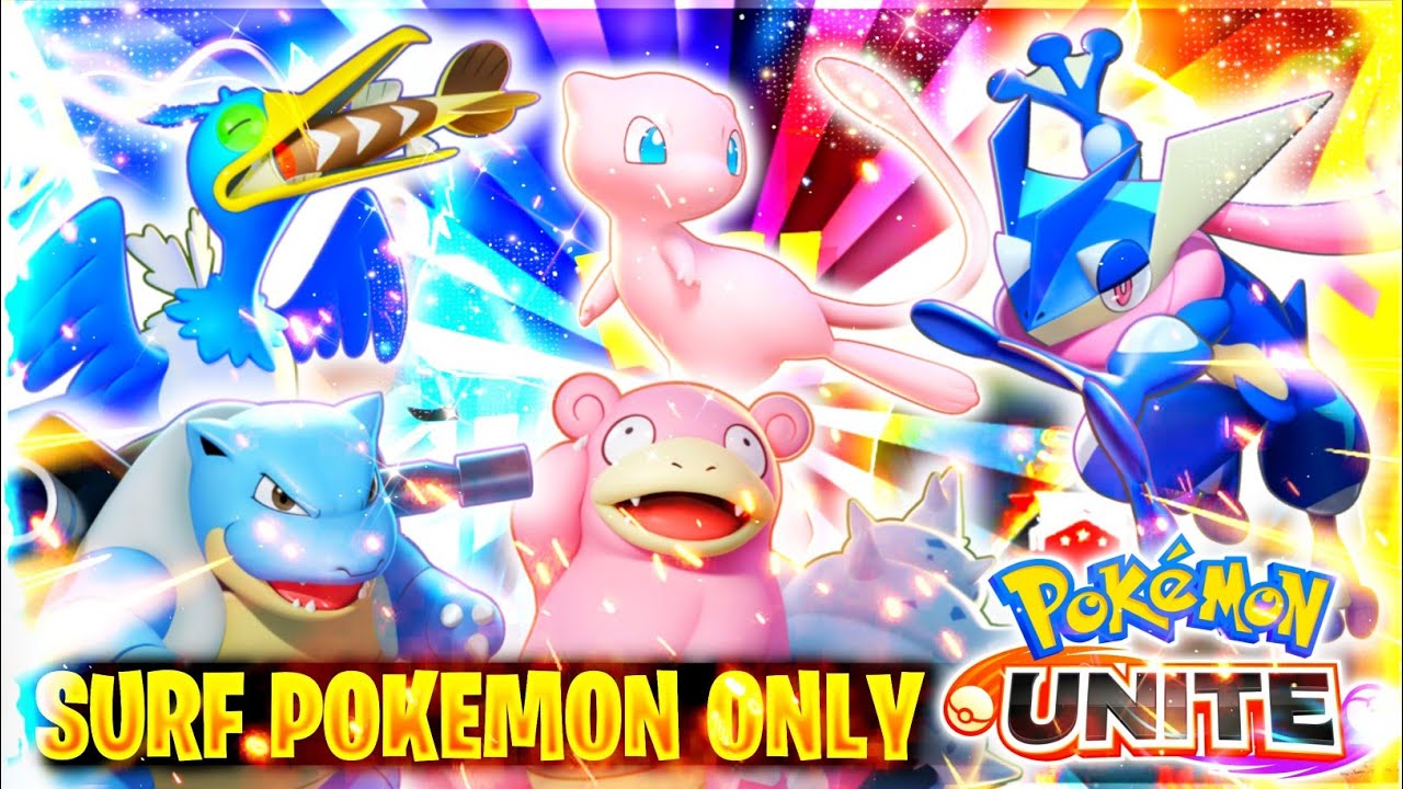 Surf Pokemon Only Challenge in Pokemon unite|Pokemon Unite Hindi Gameplay|