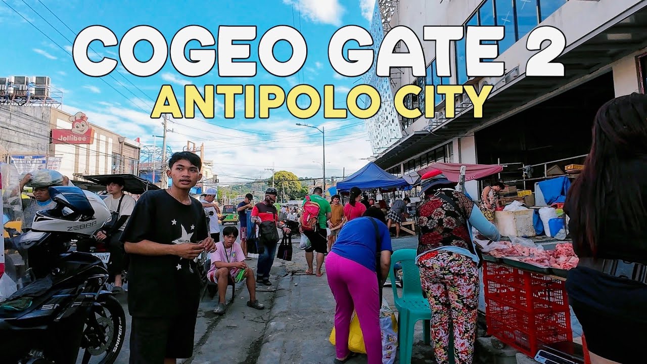 🇵🇭 [4K] Walking Through COGEO ANTIPOLO CITY | Rizal Philippines..