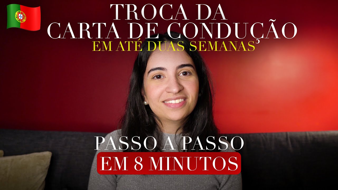 TROCA DA CARTA DE CONDUÇÃO BRASILEIRA PARA PORTUGUESA | PASSO A PASSO FÁCIL