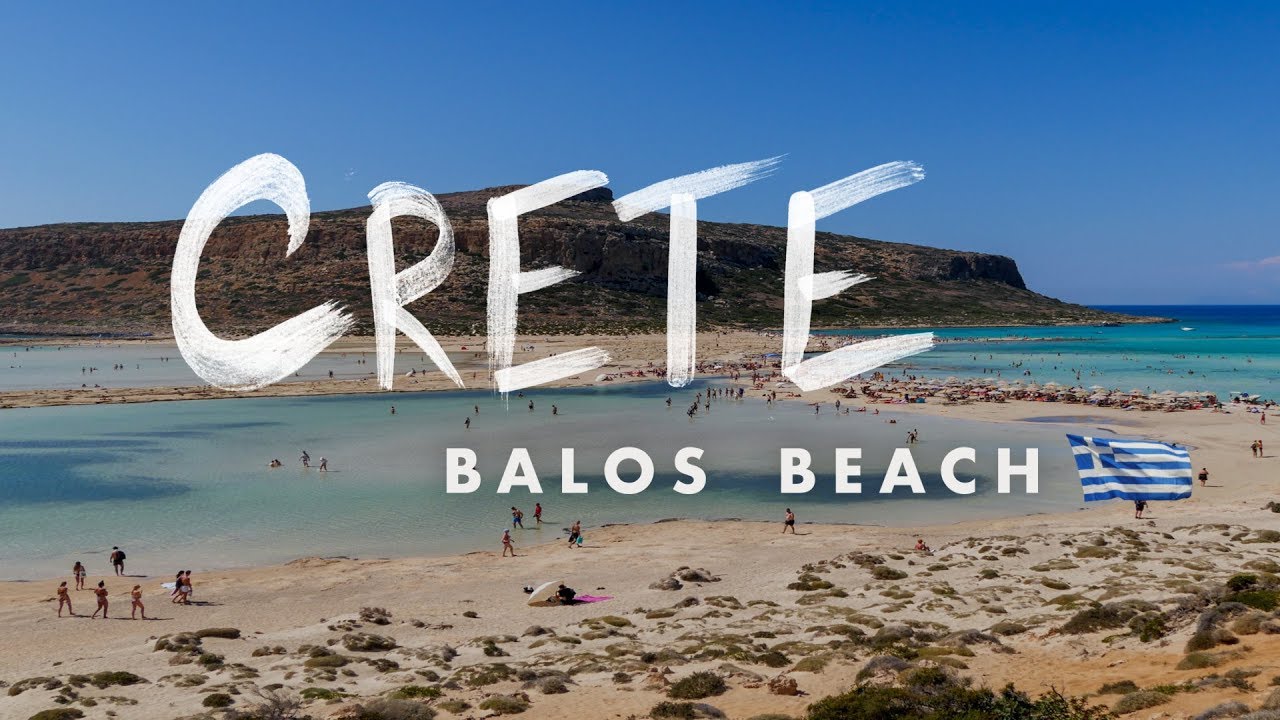 Amazing Beach: Beautiful Balos Beach in CRETE (The whole tour with Gramvousa))