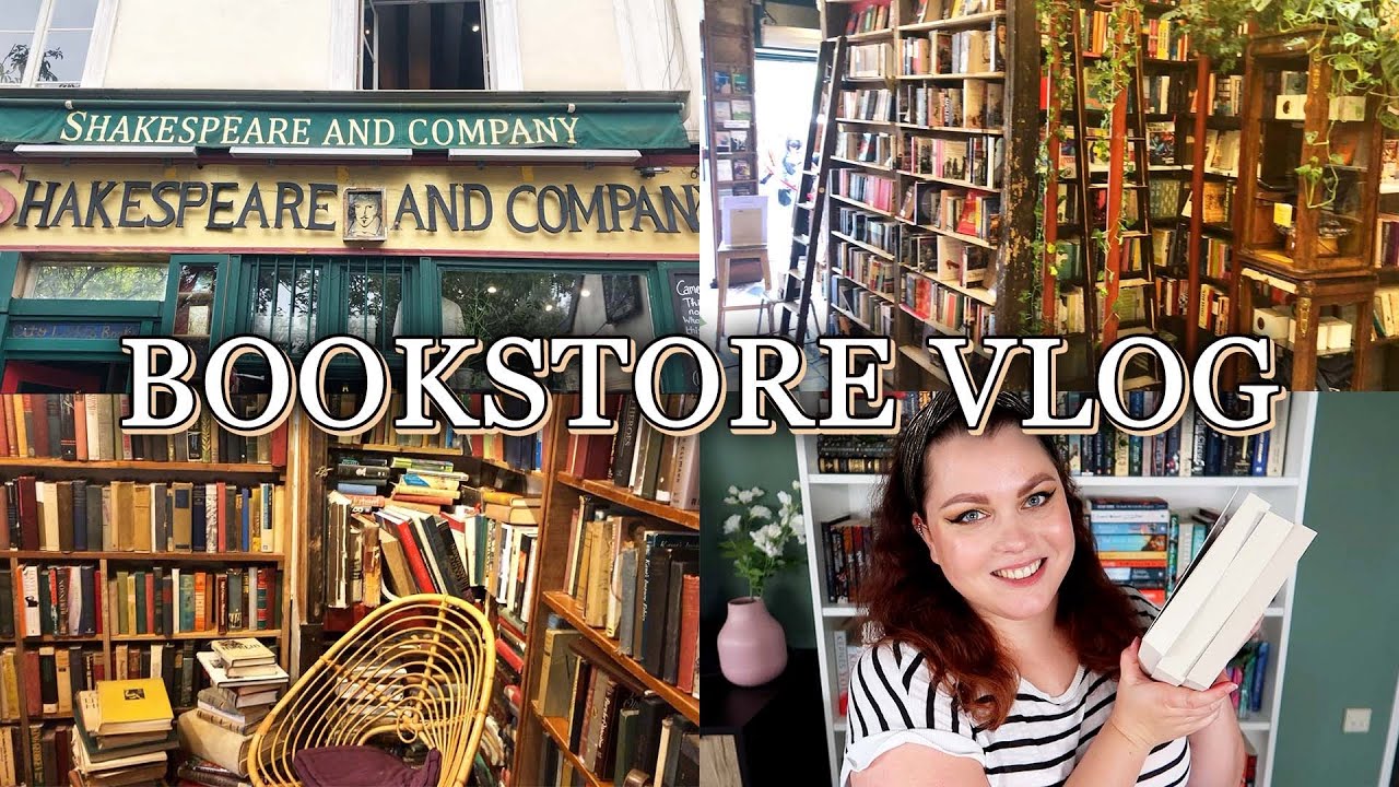 Come Book Shopping With Me In Paris ✨ // bookstore vlog + book haul