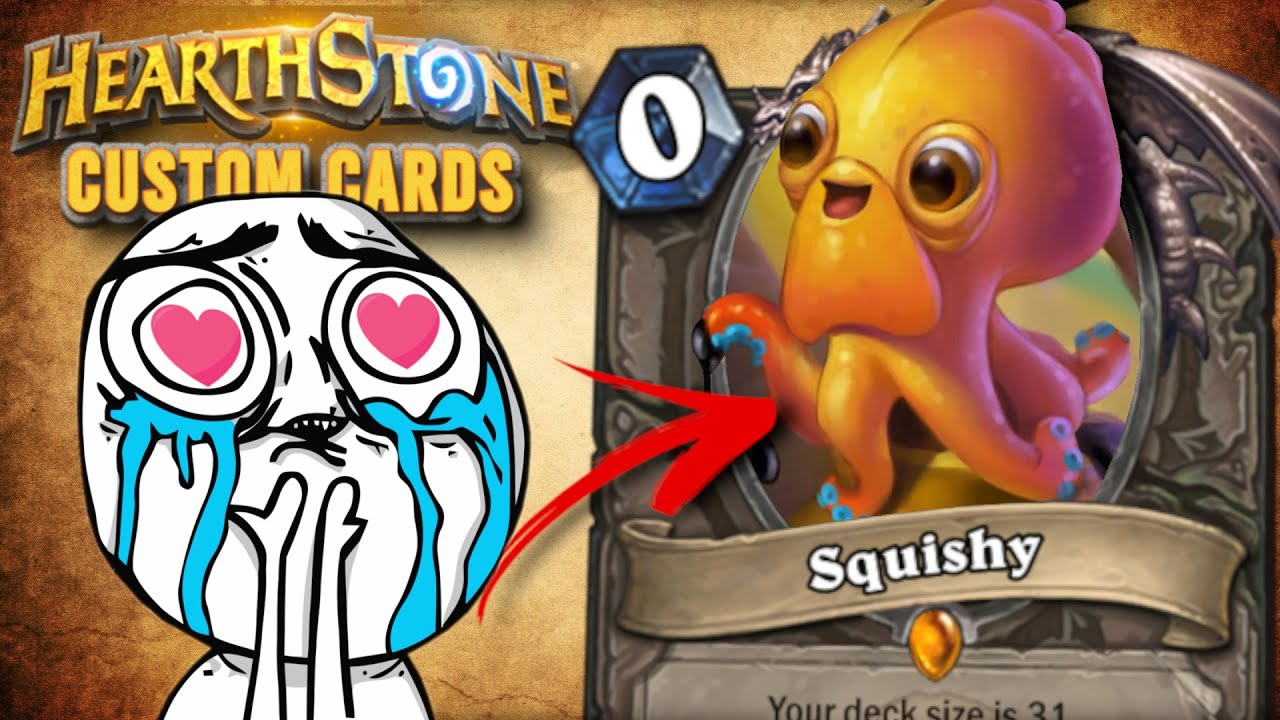 Awww, He's so Cute...  ONE STAR 😡 - Top Custom Cards of the Week #S02 #E05 | Hearthstone