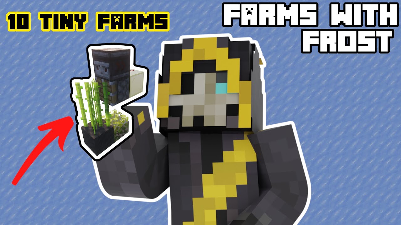 I Built Minecraft’s Smallest Farms (10 That Actually Work) | Farms with Frost