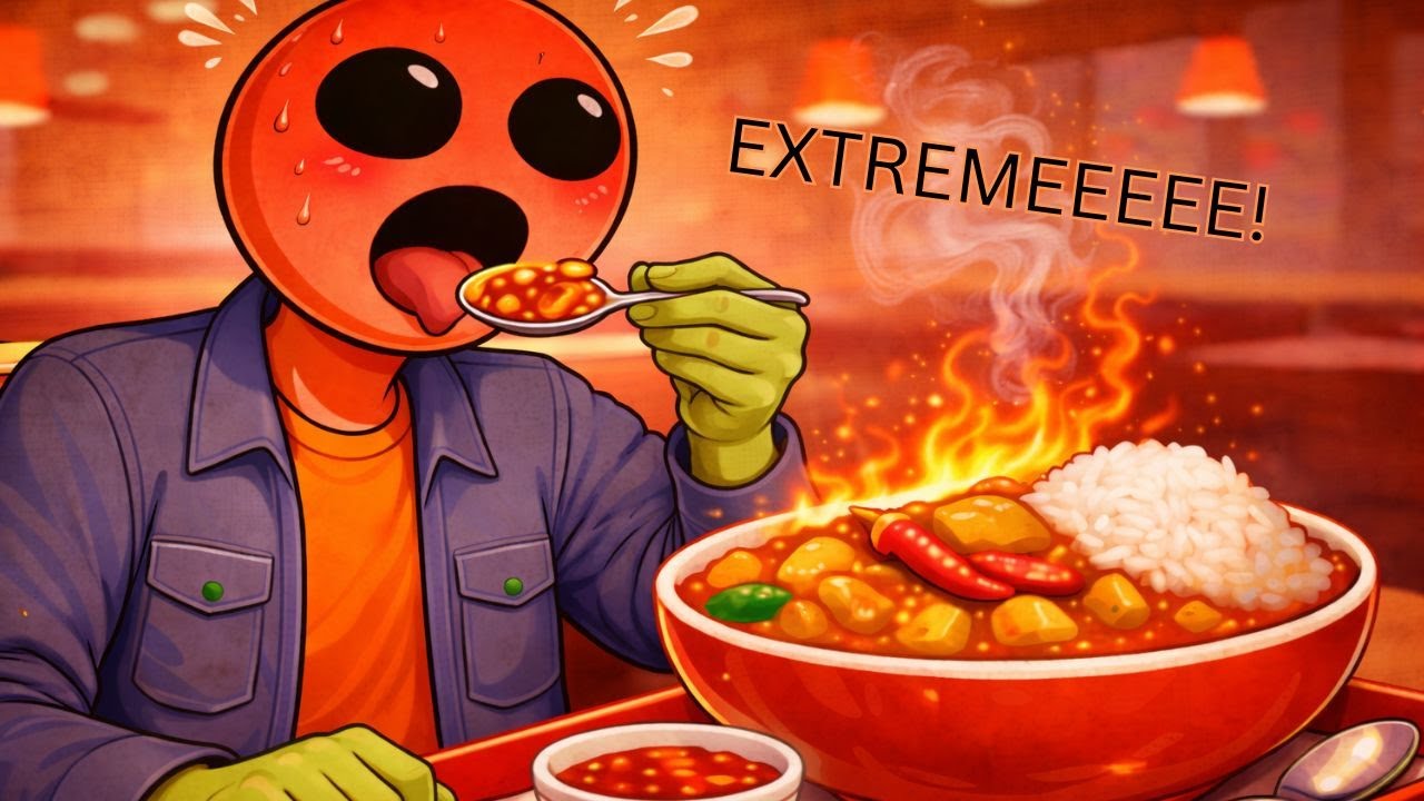 An Alien Tries Spicy Fast Food for the First Time