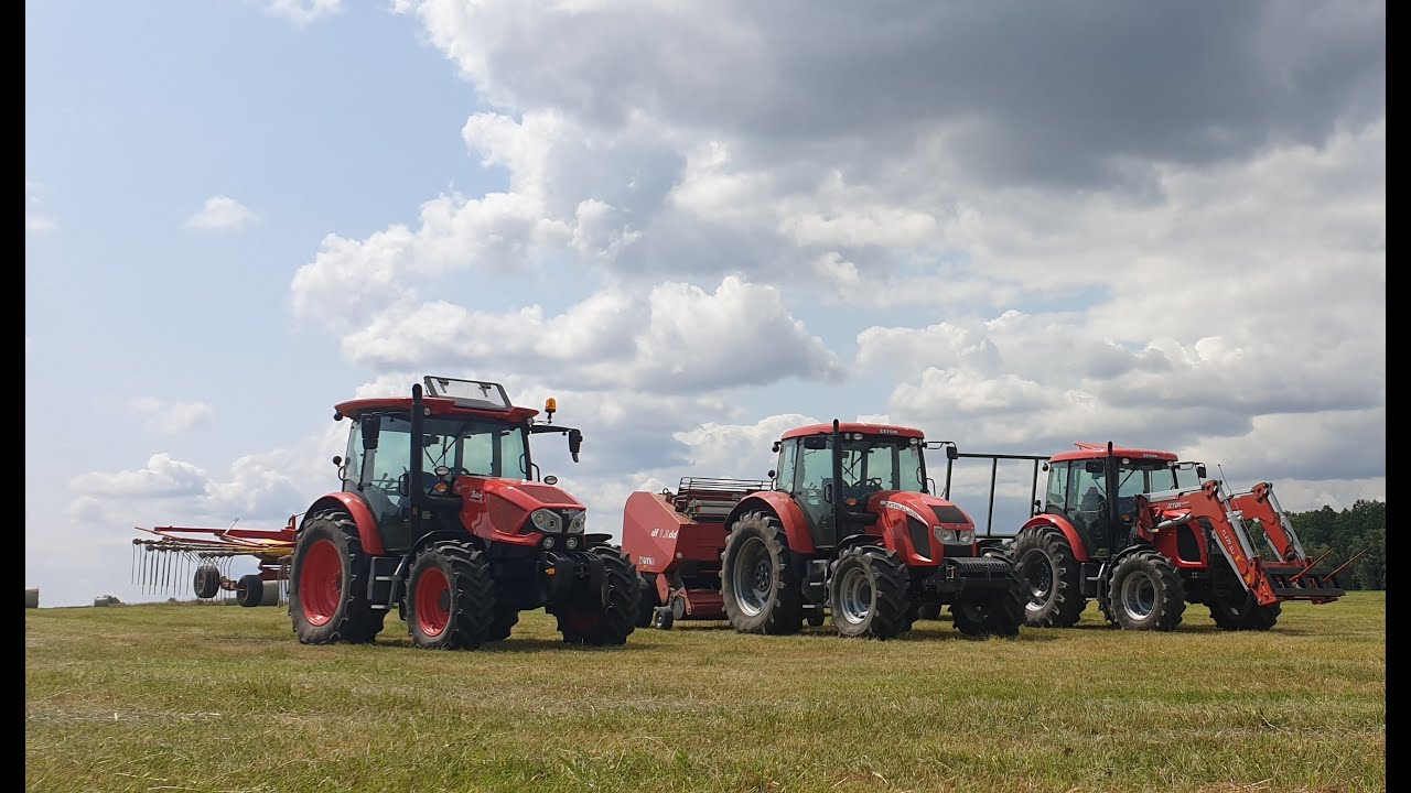 ZETORKI W SIANIE x3 !!!!!! ZETOR PROXIMA CL 100 | ROLMECH