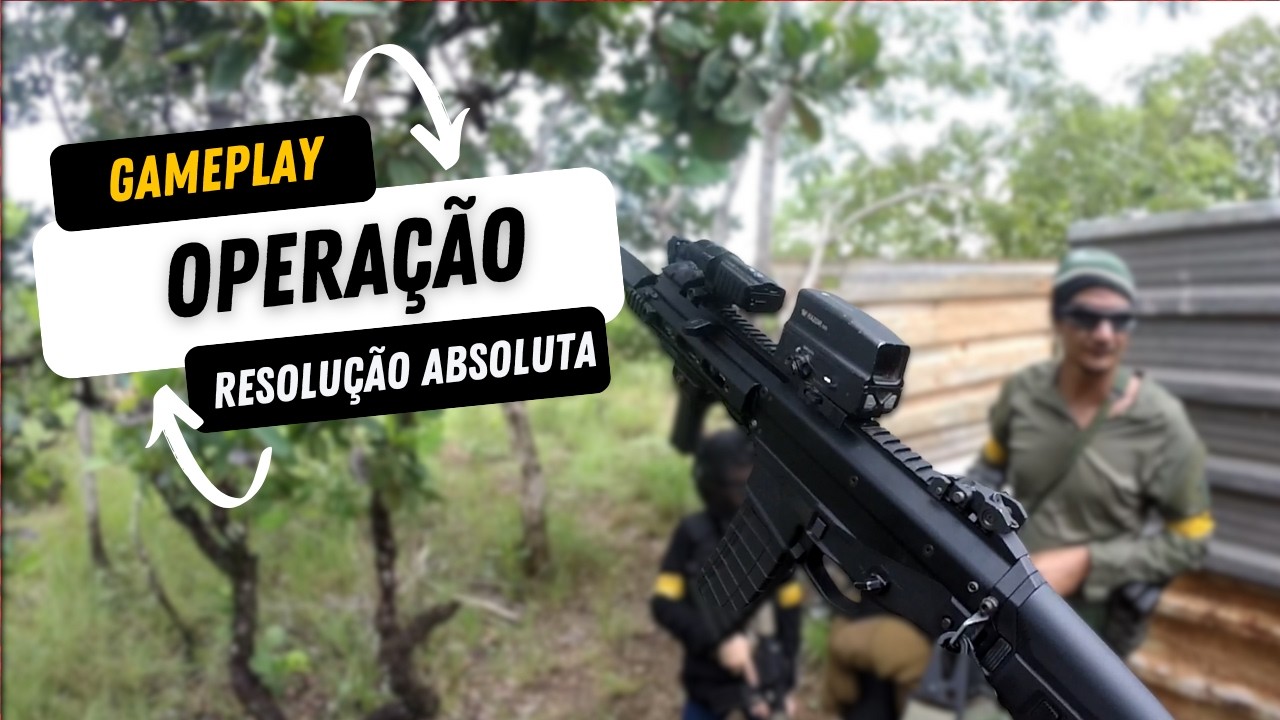 Uma Entrada. Uma Saída. RESOLUÇÃO ABSOLUTA #airsoft