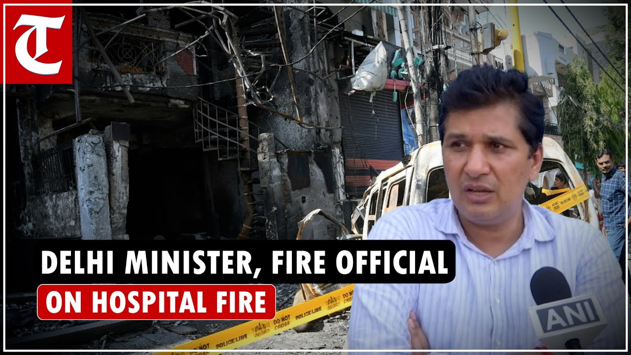 Health Minister Saurabh Bhardwaj and DFS director Atul Garg speak on Delhi hospital fire