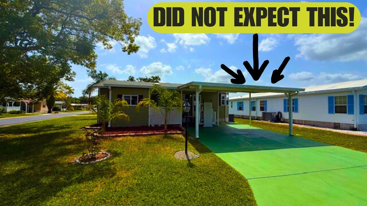 THIS Mobile Home Has FEATURES You WOULD NEVER EXPECT!