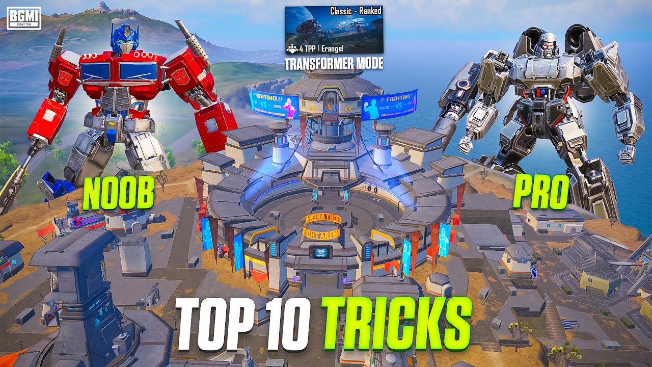 BGMI Robots Tips & Tricks 🔥 | Noob से Pro बनो