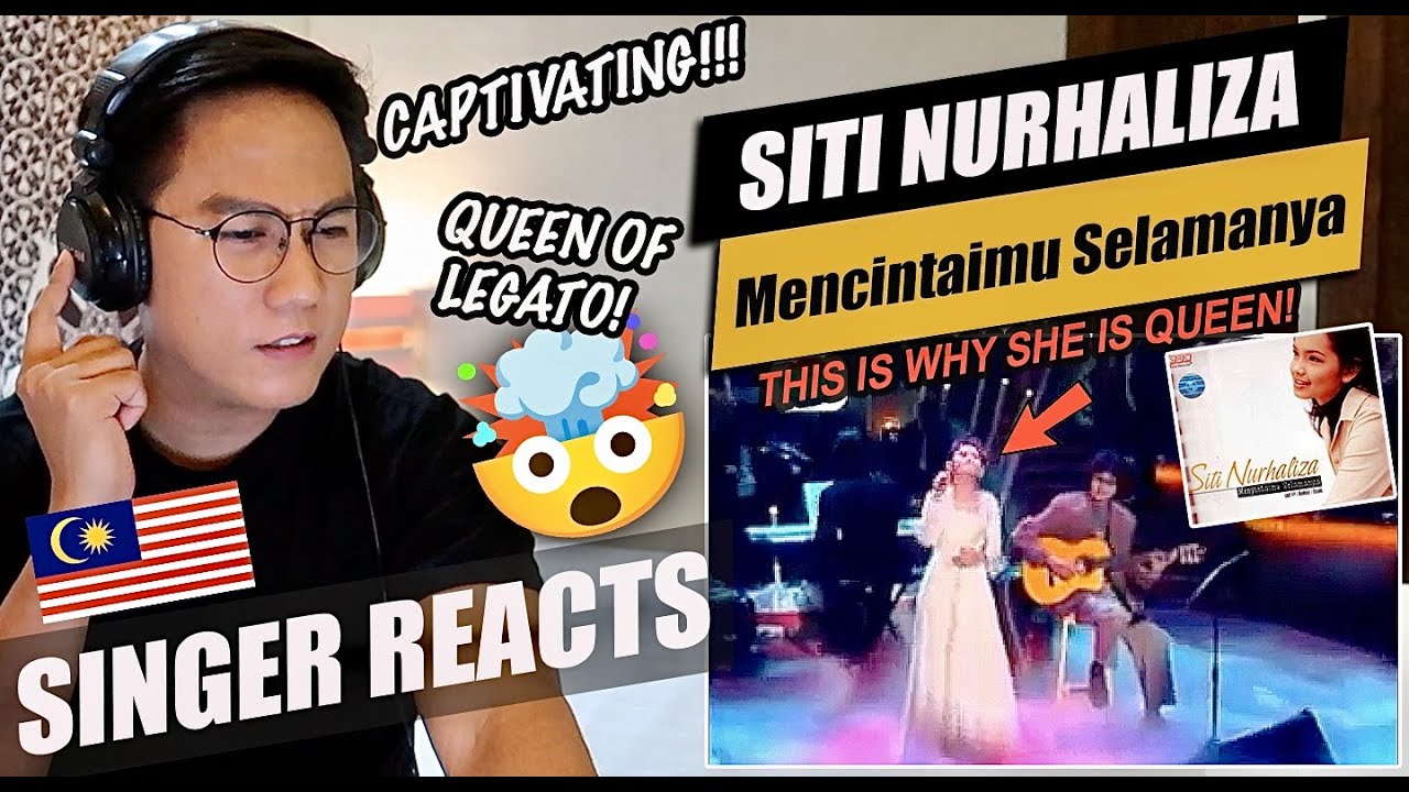Siti Nurhaliza - Mencintaimu Selamanya [LIVE] | SINGER REACTION
