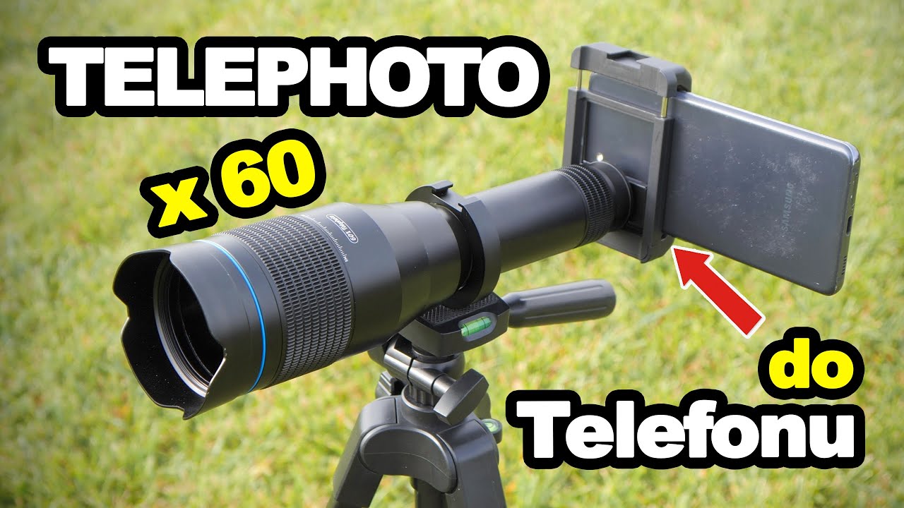 APEXEL 60x Telephoto Lens Kit - obiektyw do telefonu! | Fajny gadżet #1