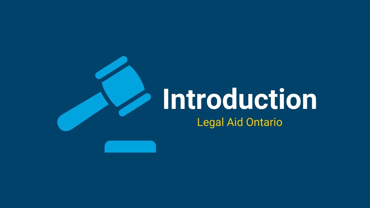Introduction - Legal Aid Ontario