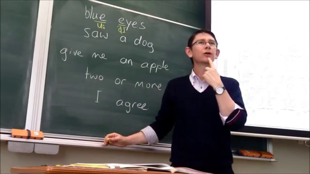 Pronunciation Word Linking with /r/ /w/ and /j/