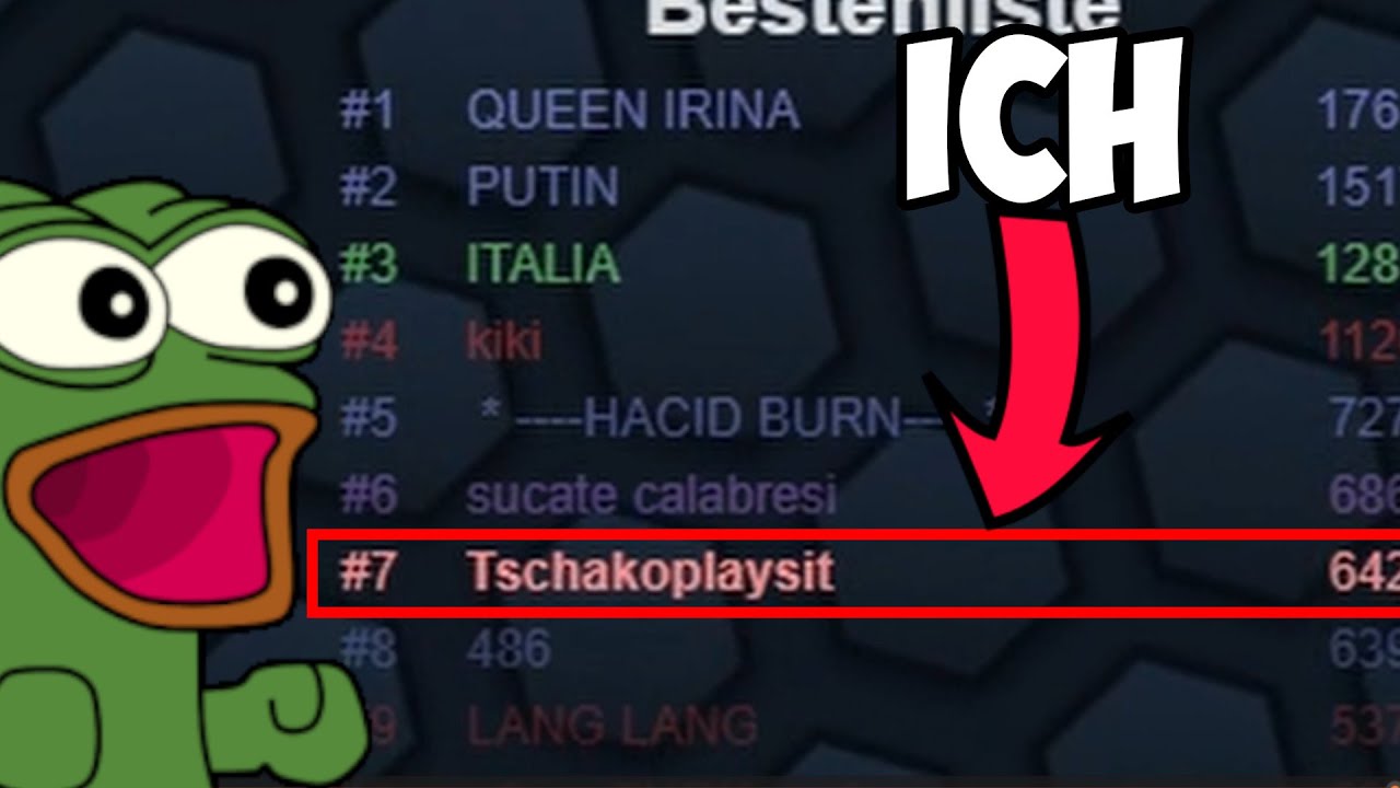 ICH HABE ES GESCHAFFT – TOP 10!!! 🏆| Slither.io Gameplay Deutsch