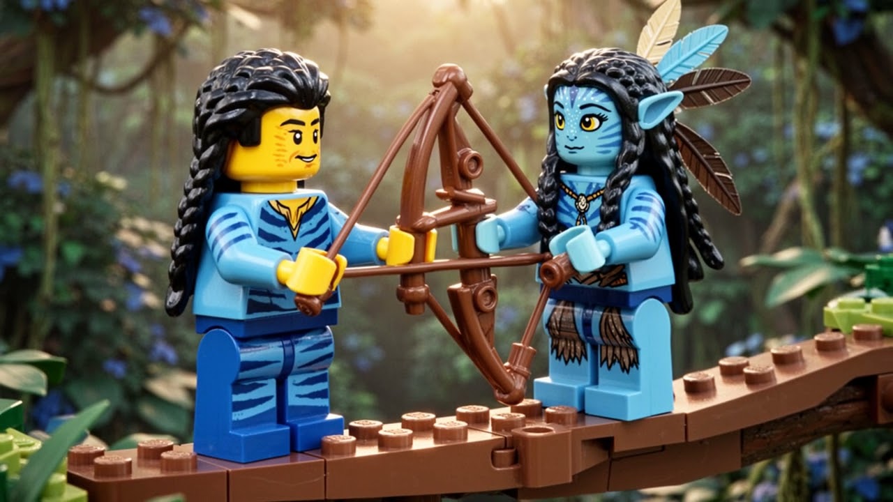 🎵 LEGO Avatar Song | A Magical Adventure on Pandora! 🎵