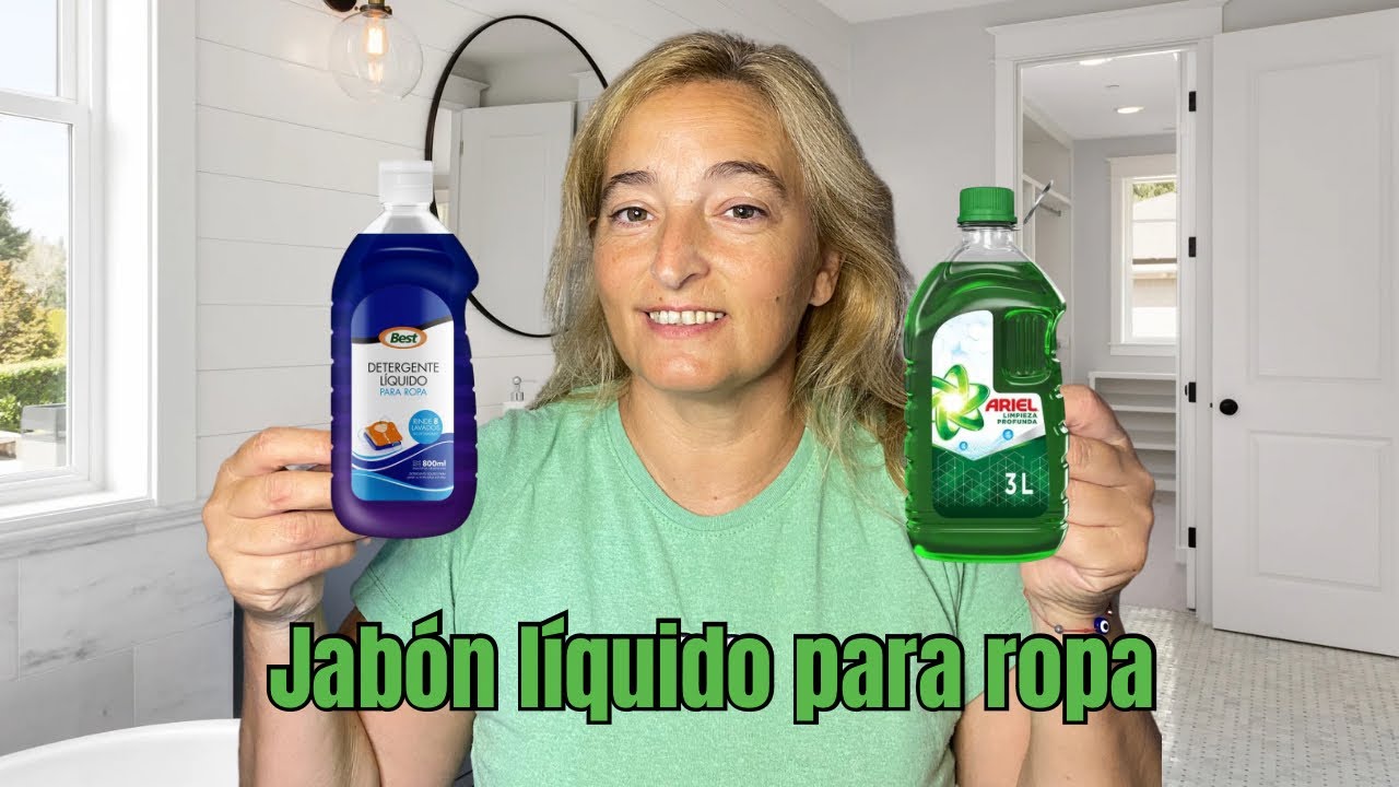 JABÓN LÍQUIDO para ROPA🧴| Fácil y Rápido🏠[COMPLETO]