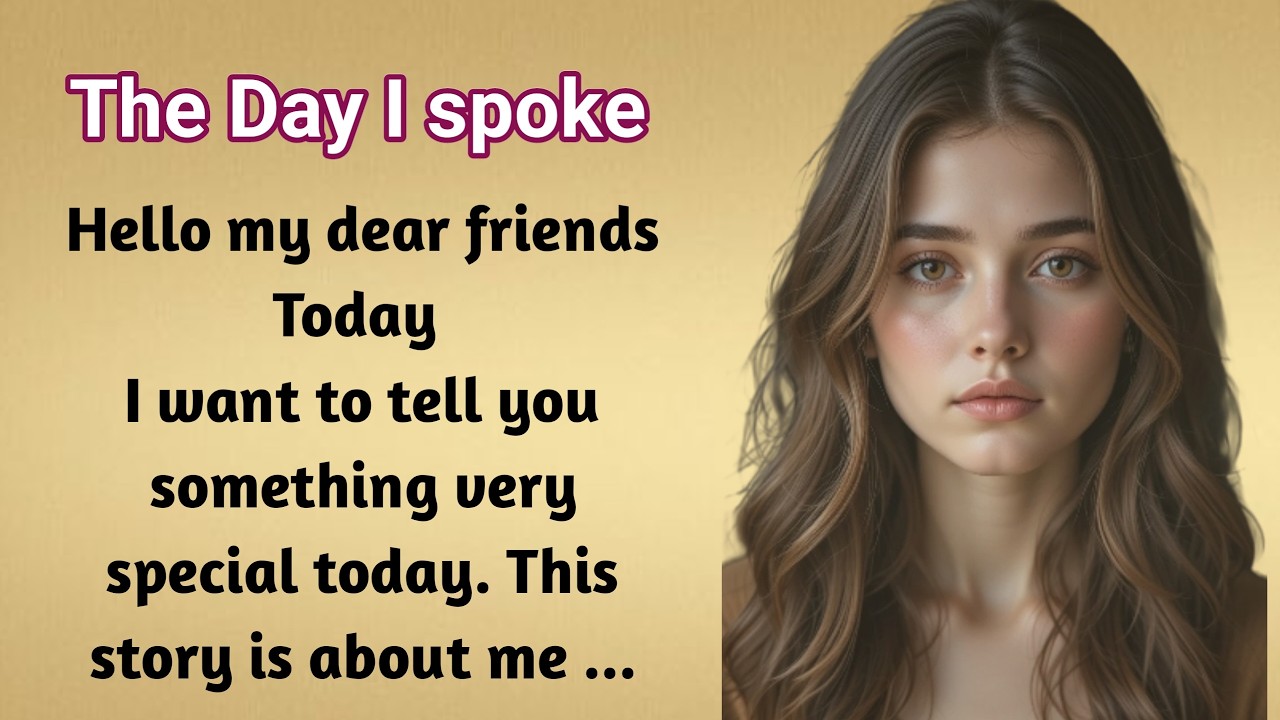 Day I spoke🔥|| Life changing Story  || Easy English practice through stories #learnenglish #viral