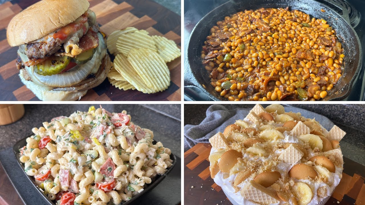 My Go-To Menu For a Crowd! 👏🏾😋 Black Folks Italian Pasta Salad, Triple Cookies Banana Pudding & More