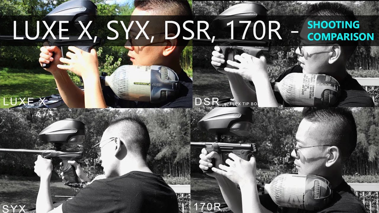 Luxe X, Syx, DSR, 170R | Shooting Comparison
