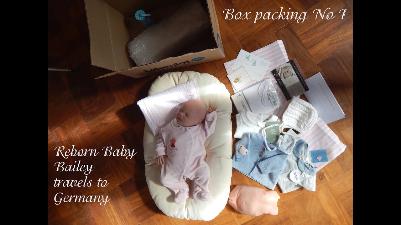 Reborn Baby Doll | Box Packing | Limited Edition Bailey | created by Yve Cohoe | Deutsche Version