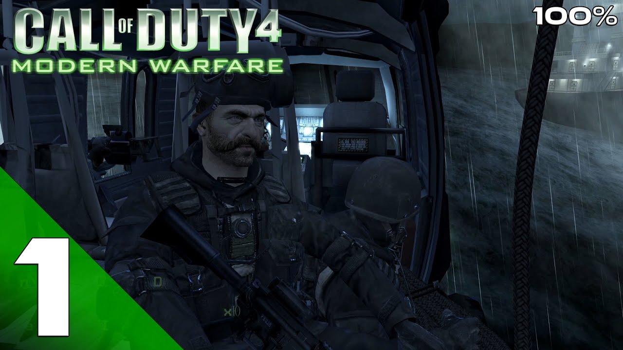 Call of Duty 4 Modern Warfare - Полное прохождение, часть 1 - [2K60FPS] Без комментариев