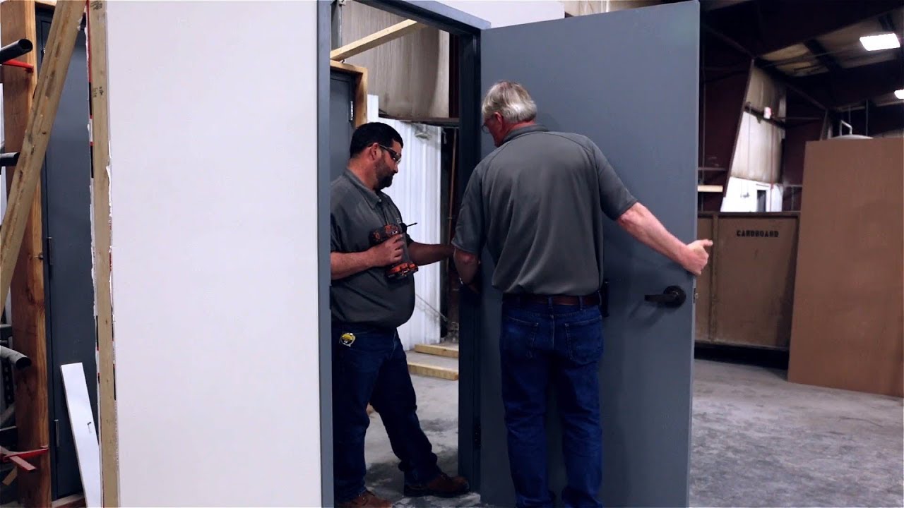 How to Fix Door Frames that are Set Twisted or Out of Square | Steel Door Institute