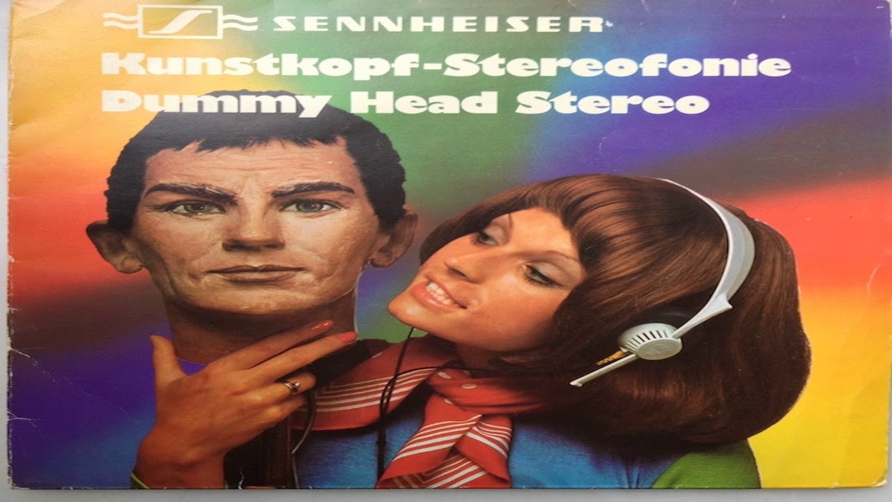 Sennheiser Dummy Head Stereo /Kunstkopf Stereophonie 45rpm Vinyl Promo Record