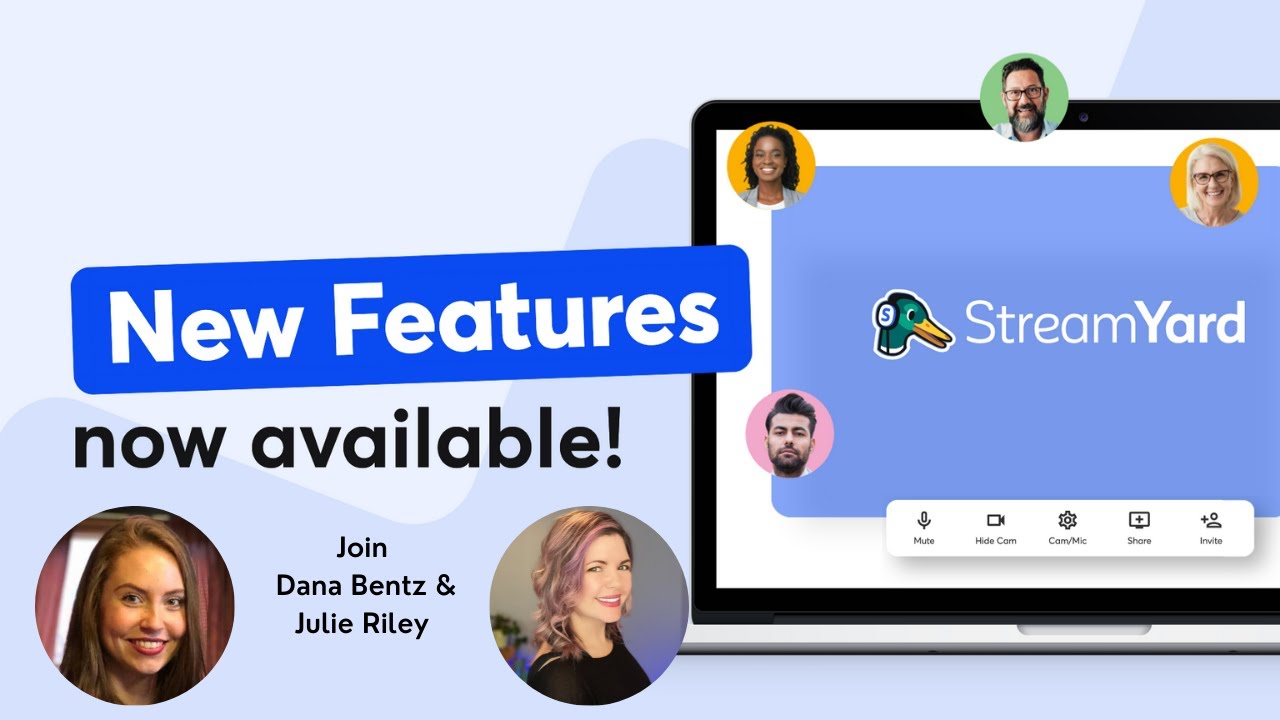 🔥🔥Hot🔥🔥- StreamYard Teams and many features NOW available