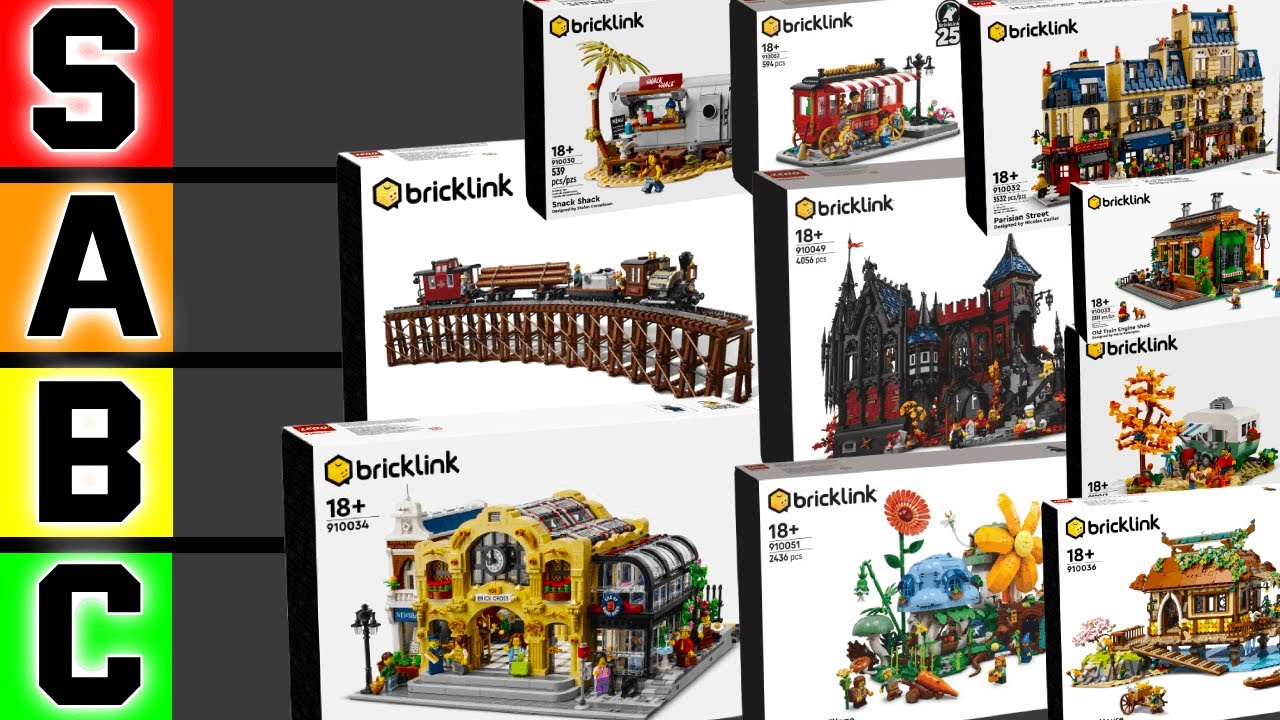 Рейтинг всех наборов из программы Bricklink Designer!