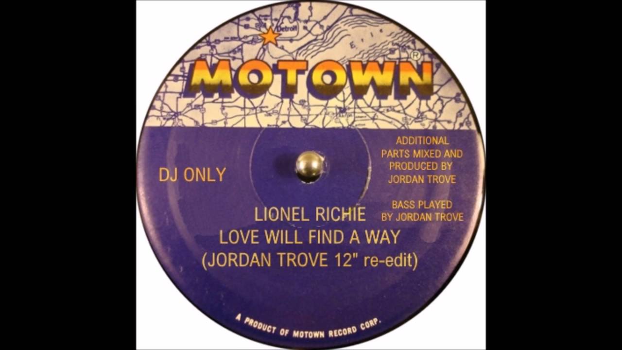 Lionel Richie - Love Will Find A Way (Jordan Trove 12