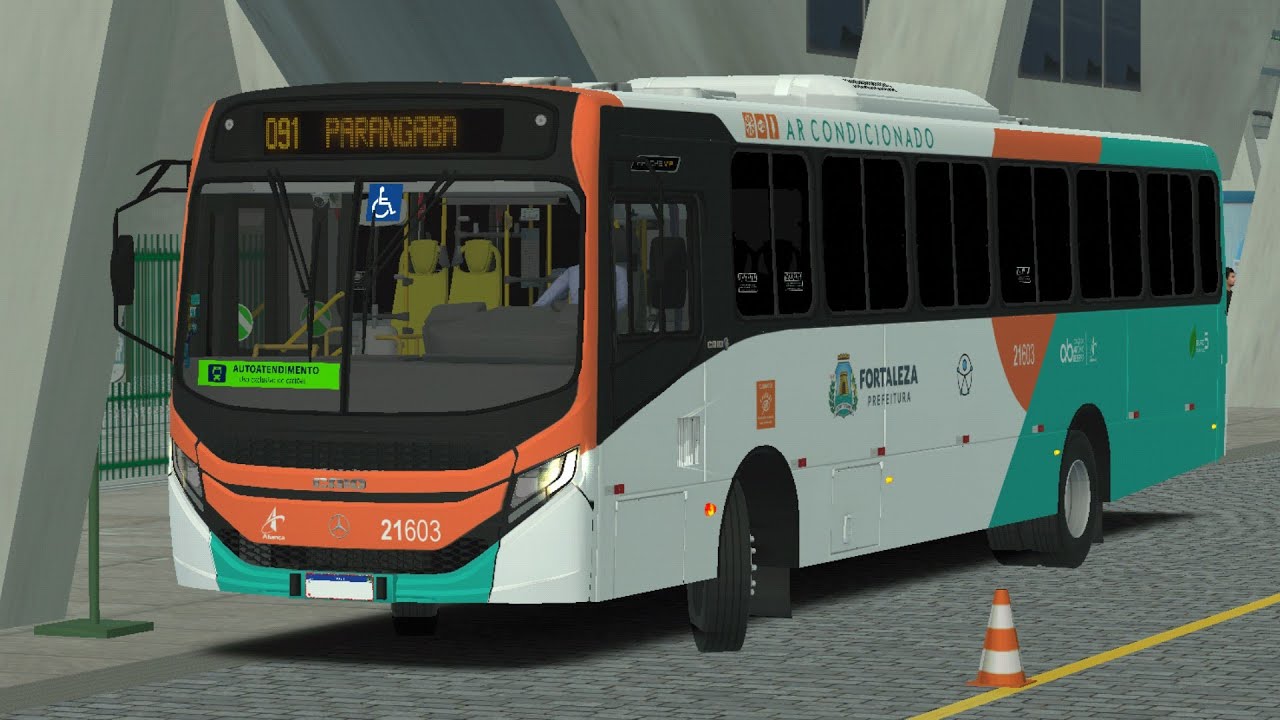 PBS - LINHA 91 - ANT.BEZERRA - PARANGABA - EXPRESSO - CAIO APACHE VIP V MB OF-1721L BT6 - V. ALIANÇA