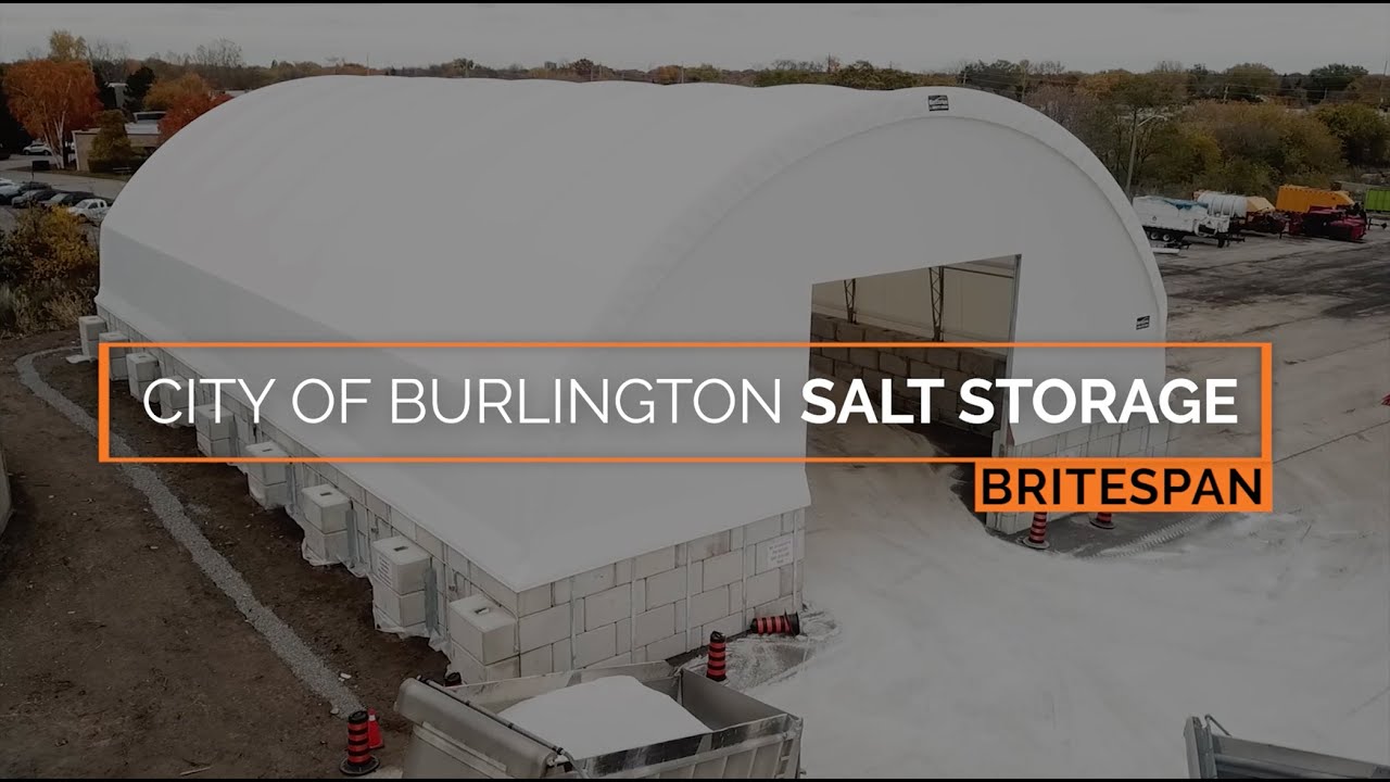 City of Burlington Salt Storage Fabric Building